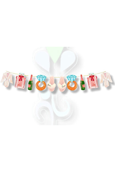 Öztürkpartievi Διακοσμητικό στολίδι τοίχου 10 τεμαχίων για μελλοντική νύφη