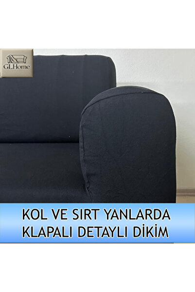 Home %100 PAMUK FRANSIZ KUMAŞ 3 LÜ KOMPLE GİYDİRME KANEPE & ÇEKYAT, BOHEM, PORTO, vb. MODEL KOLTUK KILIFI