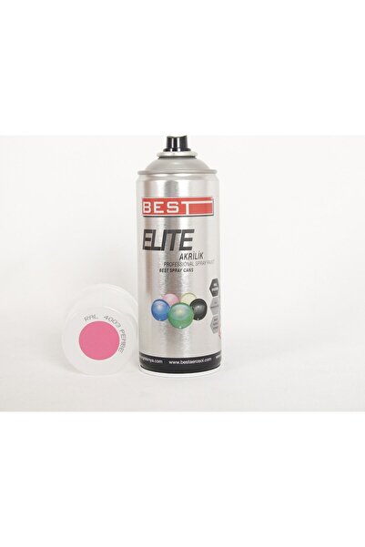 Best Elite Akrilik Sprey Boya Ral 4003 Pembe 400 ML.