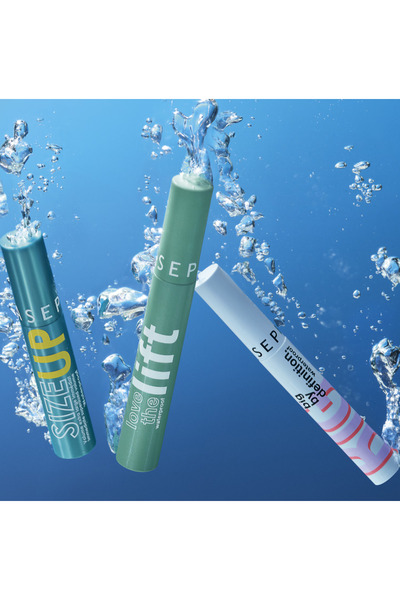 SEPHORA LOVE THE LIFT WATERPROOF MASCARA - Suya Dayanıklı Maskara, 16 Saat Kıvrım Hacim, Anında Hacim (10ml)