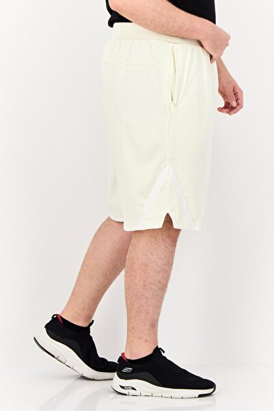 adidas Men Sportswear Fit 11 Inseam Outdoor Shorts, Ivory