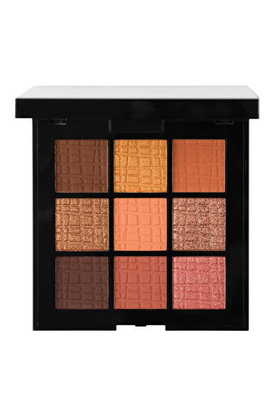 MIA MAKEUP GLAM EYESHADOW PALETTE İtalyan Far Paleti Gül Kurusu Tonları 3 Işı...