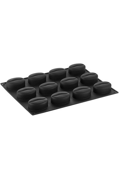 Pavoni Forma Din Silicon 3d Pentru Monoportii, Moka, 12 Cavitati, 400x300mm, 83x58x32mm, 100 ml