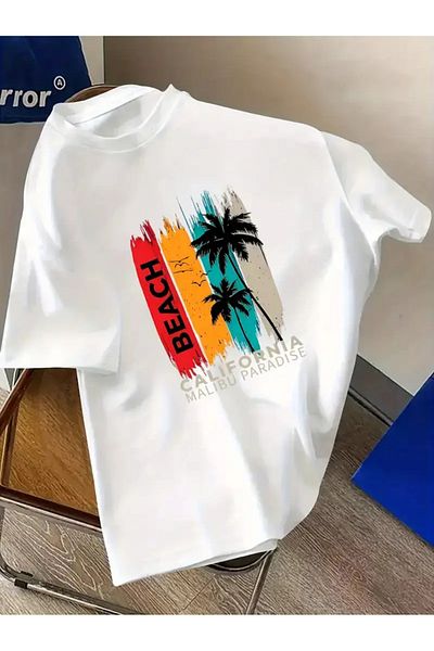 sole stories Premium Oversize Cut Short Sleeve Printed T-Shirt
