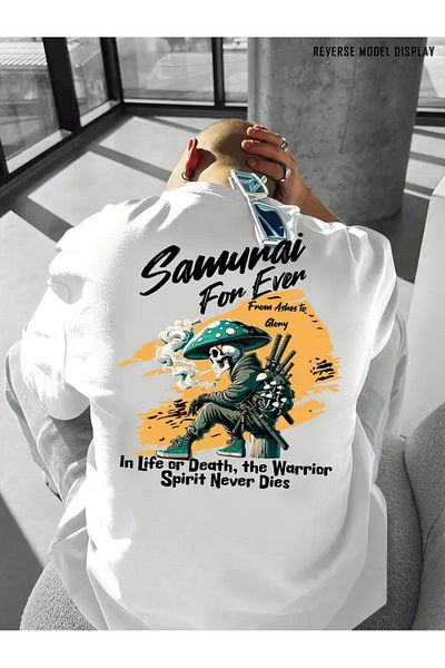 sole stories Premium Oversize Cut Short Sleeve Printed T-Shirt