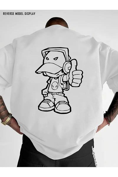 sole stories Premium Oversize Cut Short Sleeve Printed T-Shirt