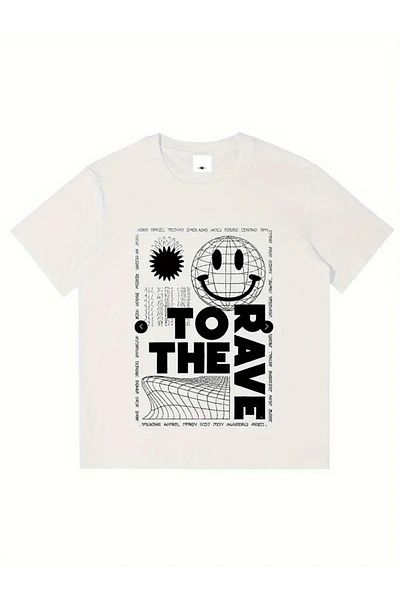 sole stories Premium Oversize Cut Short Sleeve Printed T-Shirt