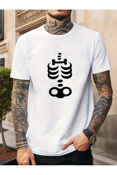 Bengi Clothing Premium Oversize Cut Short Sleeve Printed T-Shirt