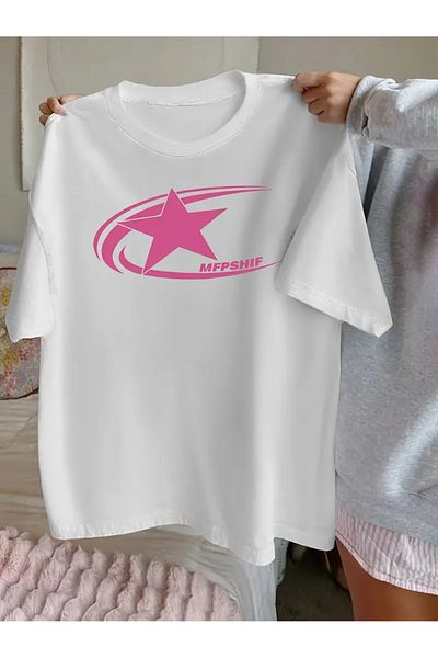 Bengi Clothing Premium Oversize Cut Short Sleeve Printed T-Shirt