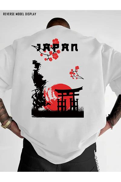 Bengi Clothing Premium Oversize Cut Short Sleeve Printed T-Shirt