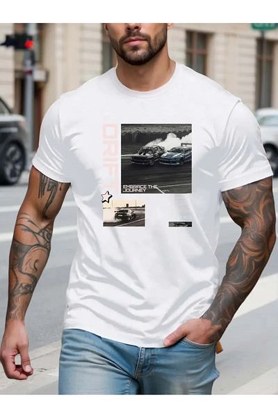 sole stories Premium Oversize Cut Short Sleeve Printed T-Shirt