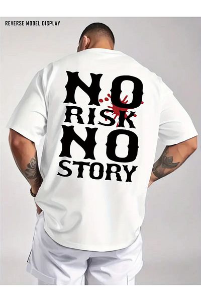 sole stories Premium Oversize Cut Short Sleeve Printed T-Shirt