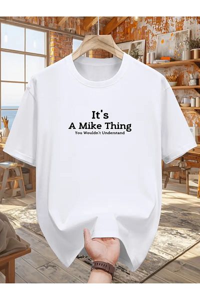 Bengi Clothing Premium Oversize Cut Short Sleeve Printed T-Shirt