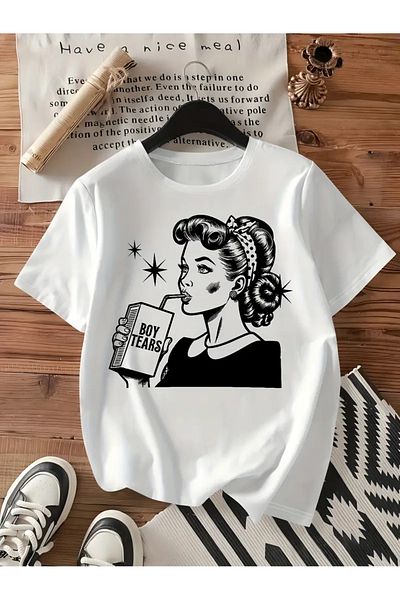 sole stories Premium Oversize Cut Short Sleeve Printed T-Shirt