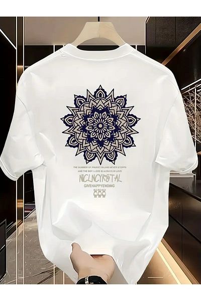 sole stories Premium Oversize Cut Short Sleeve Printed T-Shirt