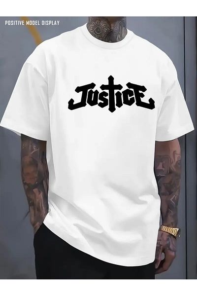 Bengi Clothing Premium Oversize Cut Short Sleeve Printed T-Shirt