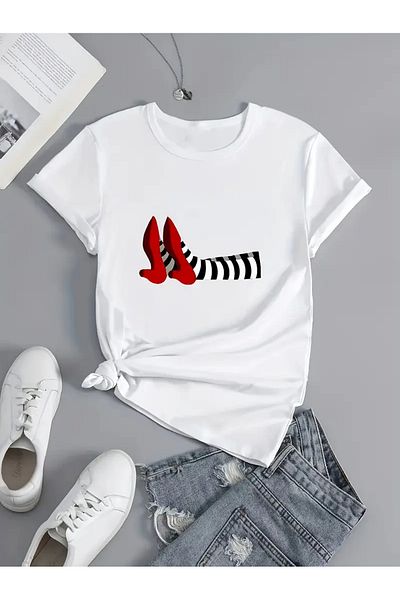 Bengi Clothing Premium Oversize Cut Short Sleeve Printed T-Shirt