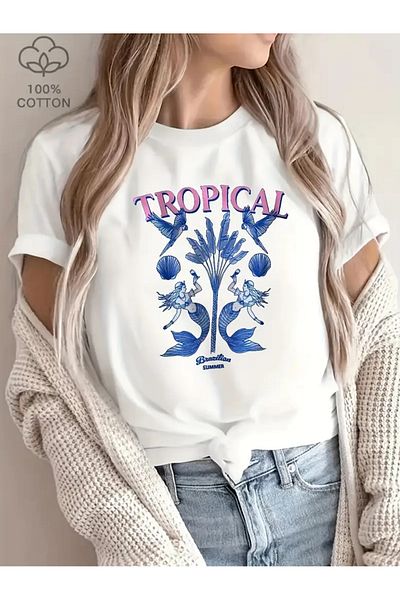 sole stories Premium Oversize Cut Short Sleeve Printed T-Shirt