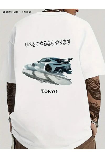 Bengi Clothing Premium Oversize Cut Short Sleeve Printed T-Shirt