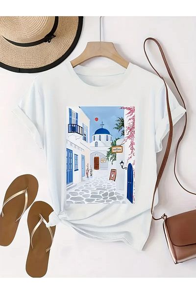 Bengi Clothing Premium Oversize Cut Short Sleeve Printed T-Shirt