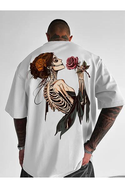 Bengi Clothing Premium Oversize Cut Short Sleeve Printed T-Shirt