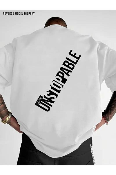 sole stories Premium Oversize Cut Short Sleeve Printed T-Shirt