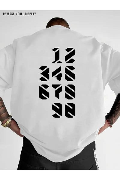 Bengi Clothing Premium Oversize Cut Short Sleeve Printed T-Shirt
