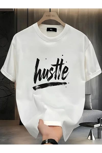 Bengi Clothing Premium Oversize Cut Short Sleeve Printed T-Shirt