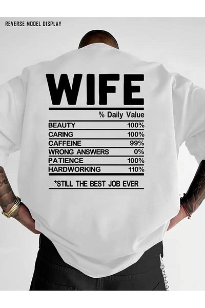 Bengi Clothing Premium Oversize Cut Short Sleeve Printed T-Shirt