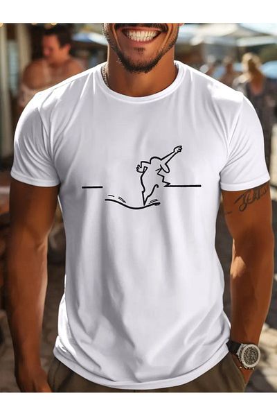 Bengi Clothing Premium Oversize Cut Short Sleeve Printed T-Shirt
