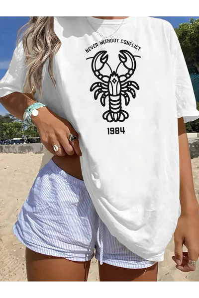 Jose Clothing Premium Oversize κοντομάνικο μπλουζάκι με στάμπα