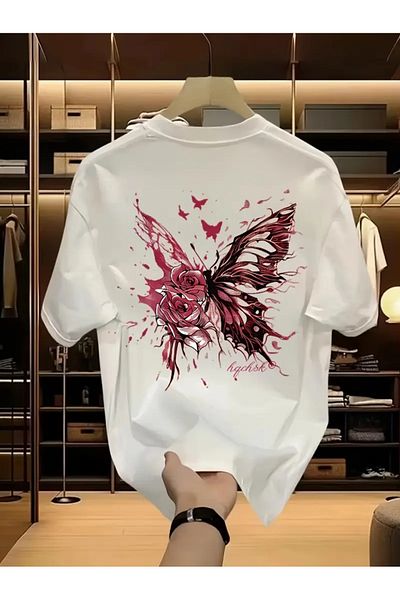 Bengi Clothing Premium Oversize Cut Short Sleeve Printed T-Shirt
