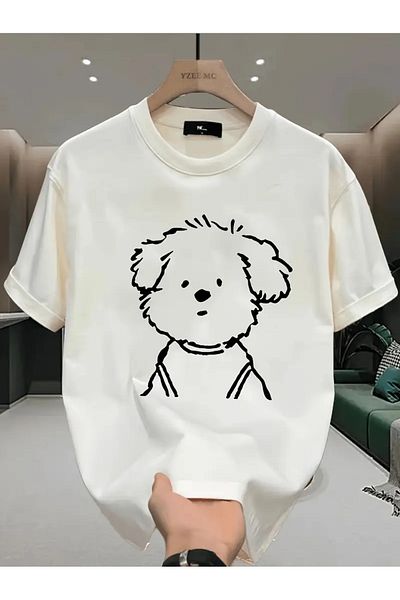 Bengi Clothing Premium Oversize Cut Short Sleeve Printed T-Shirt