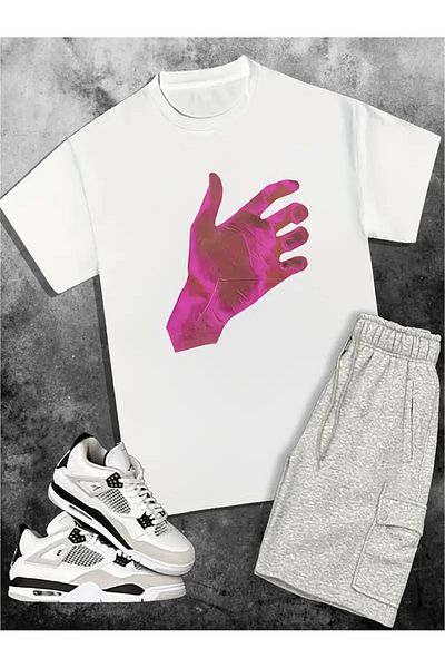 Bengi Clothing Premium Oversize Cut Short Sleeve Printed T-Shirt