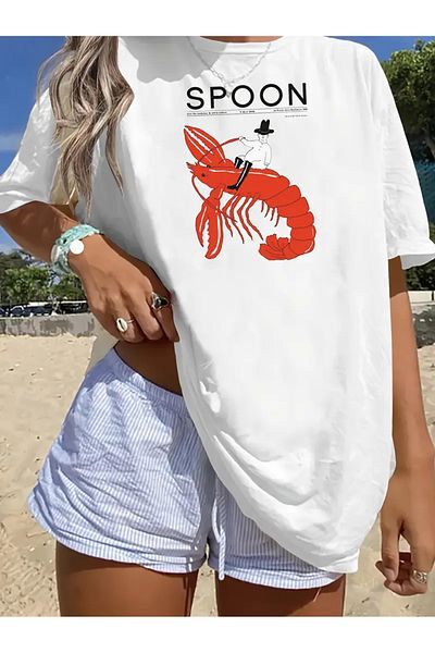 Bengi Clothing Premium Oversize Cut Short Sleeve Printed T-Shirt