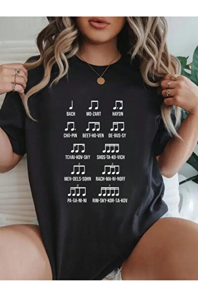 Aether تي شيرت مطبوع بأكمام قصيرة ومقاس كبير ممتاز