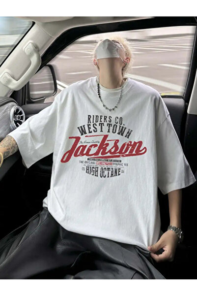 Jose Clothing Premium Oversize κοντομάνικο μπλουζάκι με στάμπα