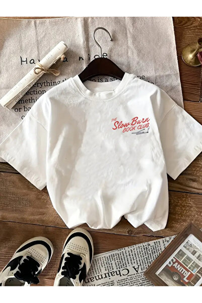 Jose Clothing تي شيرت مطبوع بأكمام قصيرة ومقاس كبير ممتاز