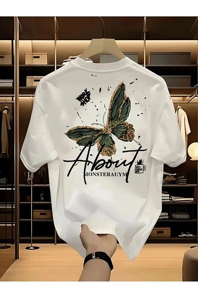 Bengi Clothing Premium Oversize Cut Short Sleeve Printed T-Shirt