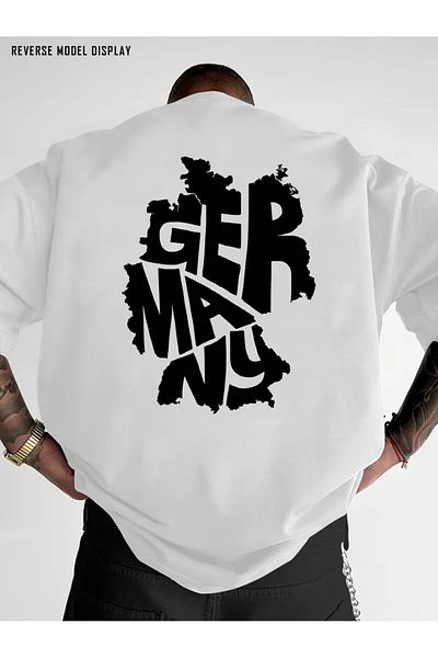 Bengi Clothing Premium Oversize Cut Short Sleeve Printed T-Shirt