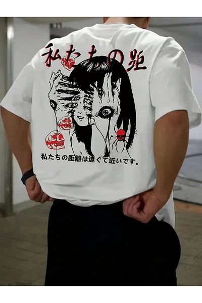 Bengi Clothing Premium Oversize Cut Short Sleeve Printed T-Shirt