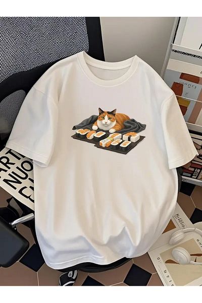 sole stories Premium Oversize Cut Short Sleeve Printed T-Shirt