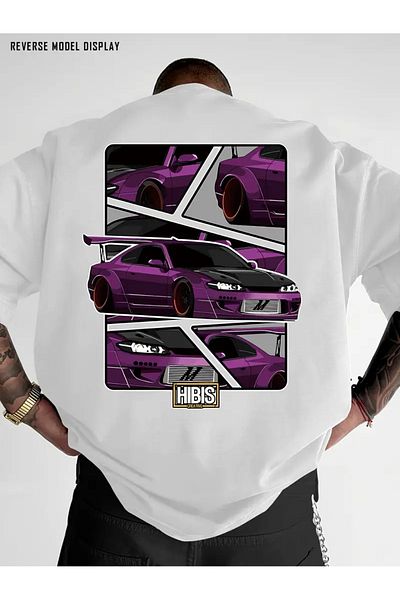 Bengi Clothing Premium Oversize Cut Short Sleeve Printed T-Shirt
