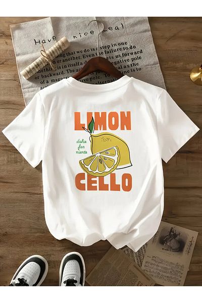 sole stories Premium Oversize Cut Short Sleeve Printed T-Shirt