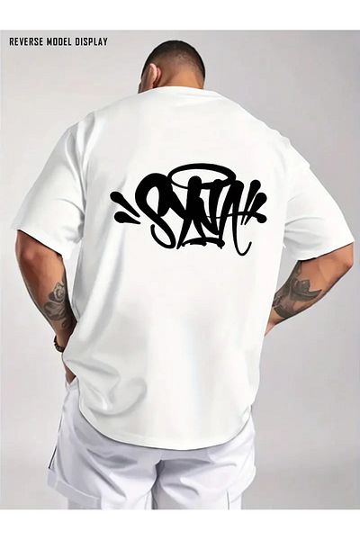 sole stories Premium Oversize Cut Short Sleeve Printed T-Shirt
