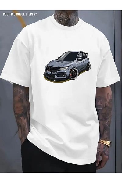 sole stories Premium Oversize Cut Short Sleeve Printed T-Shirt