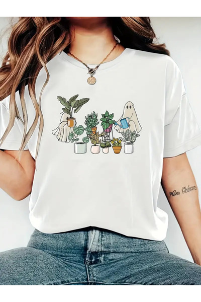 Jose Clothing تي شيرت مطبوع بأكمام قصيرة ومقاس كبير ممتاز