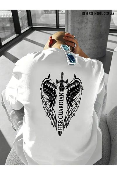 sole stories Premium Oversize Cut Short Sleeve Printed T-Shirt