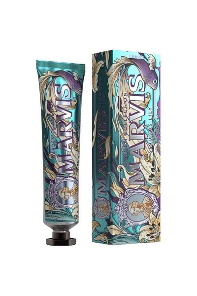 Marvis Marvis Sinus Lilly Limited Edition Toothpaste, 75ml, Great Flavor Toothpaste for Long-Lasting Freshness