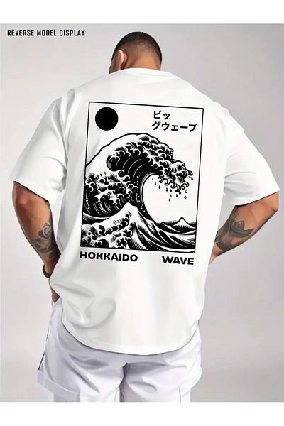 Bengi Clothing Premium Oversize Cut Short Sleeve Printed T-Shirt